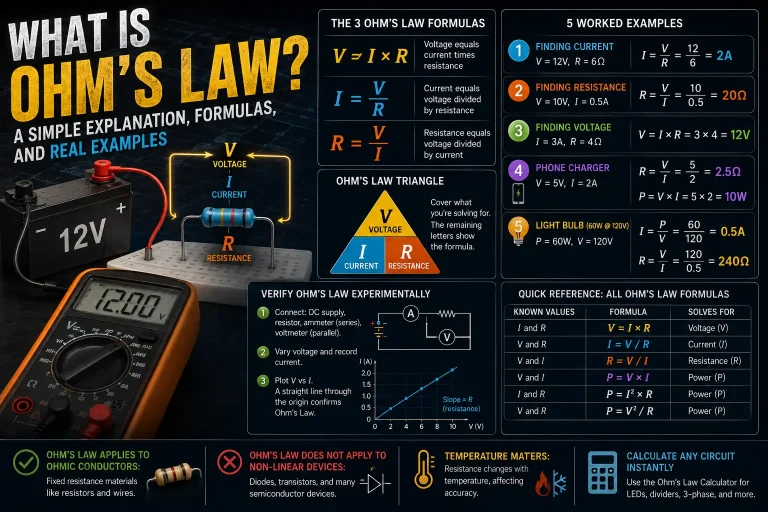 What is ohm law