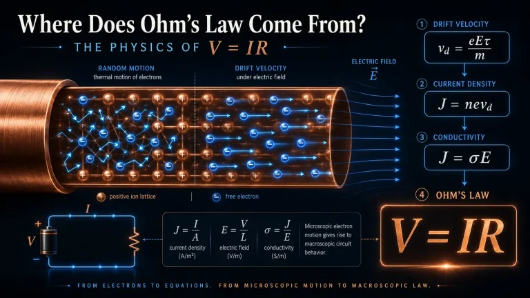 Where does ohm law comes from